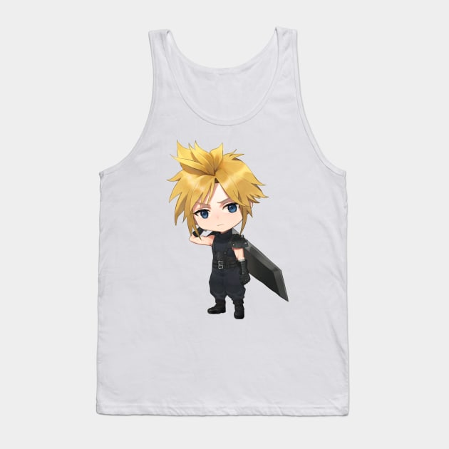 Final Fantasy 7 Remake - Cloud Strife Tank Top by Anime Access